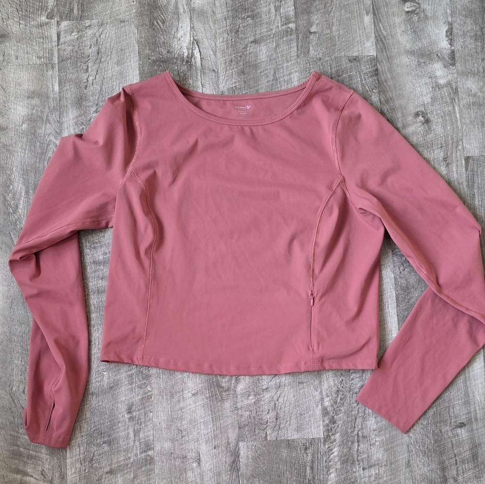 Old Navy Mauve Long Sleeve Tee